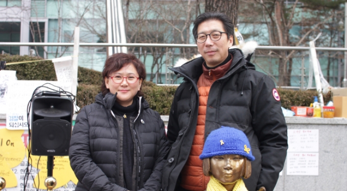 [Herald Interview] ‘Comfort women’ statues resonate with Koreans