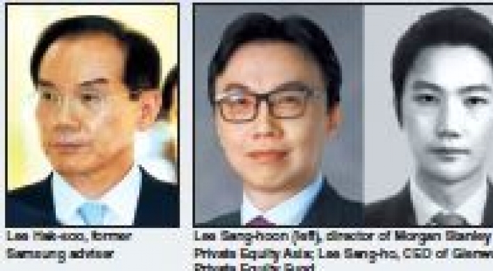 Private Equity heads with chaebol links