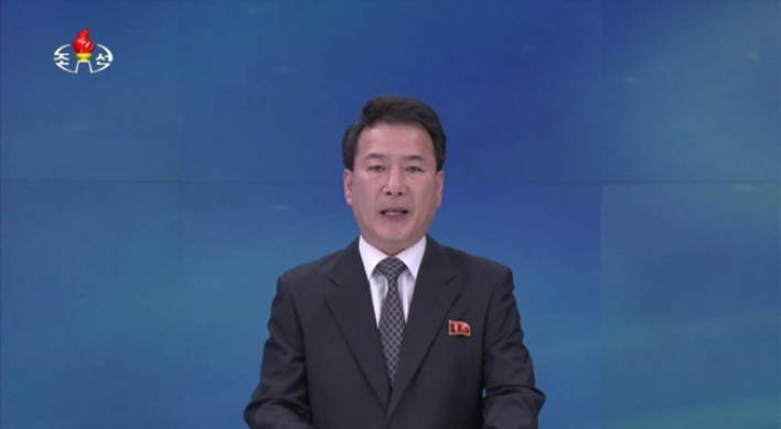 N. Korea blasts sanctions, mentions talks