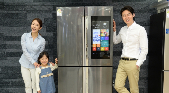 [Photo News] Samsung's premium fridge appeals to consumers