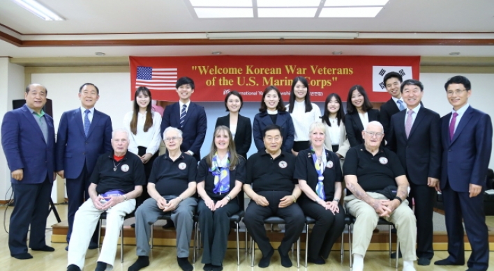 Korean youths honor U.S. veterans of Korean War
