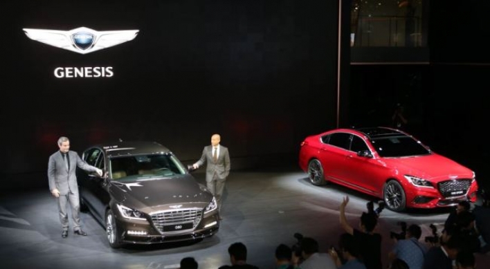 Genesis unveils G80, G80 Sport at Busan motor show