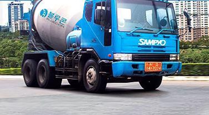IPO mulling Sampyo takes top spot in ready-mix concrete biz