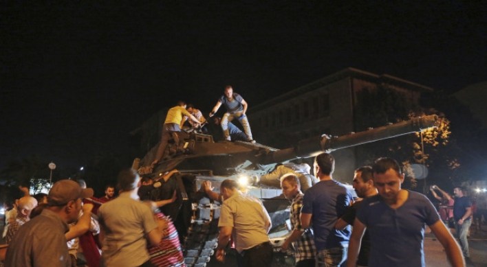 Turkish officials say coup attempt appears to have failed