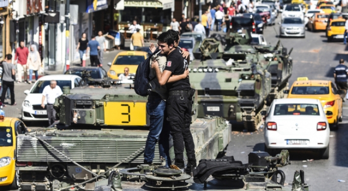 Erdogan reasserts control as Turkey coup bid falters