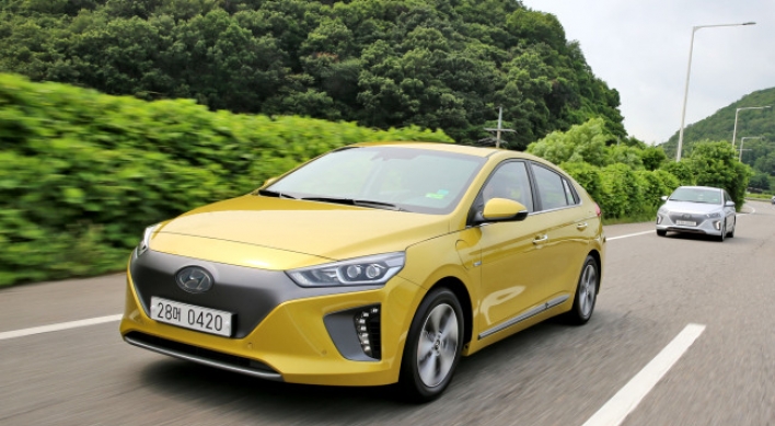 Hyundai’s Ioniq EV offers pleasant drive