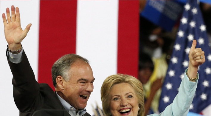[Newsmaker] Kaine wows as Clinton running mate