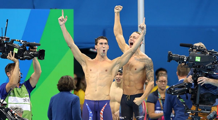 Phelps scores 19th Olympic gold