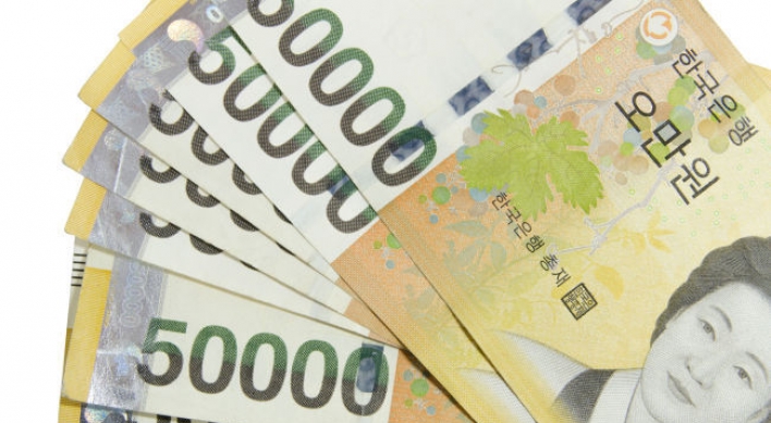 Korea‘s 50,000-won note balance tops record W70tr