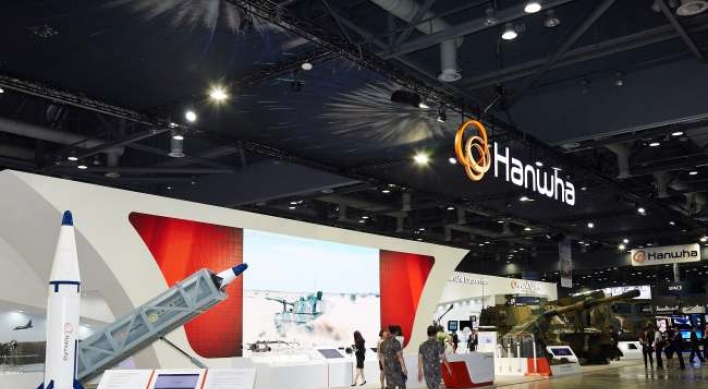[Photo news] Hanwha showcases weapon systems