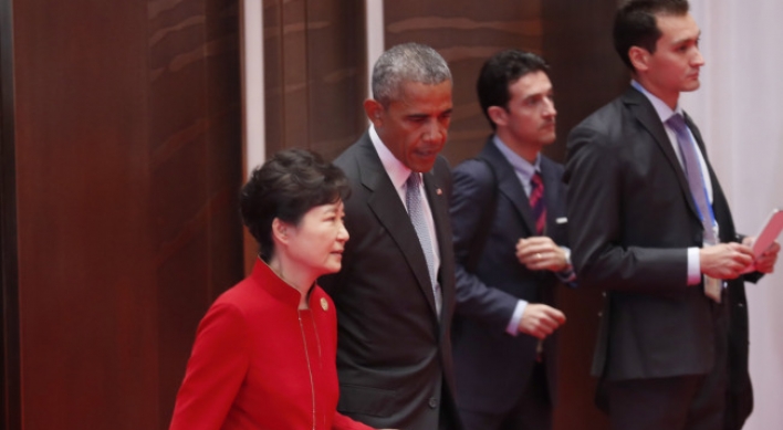 Obama, Park focus on THAAD during summit: White House