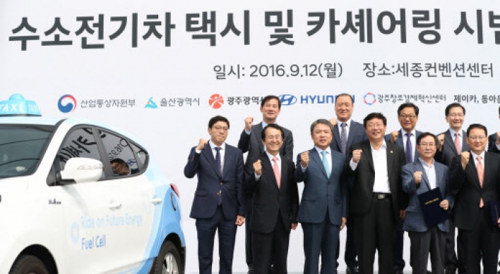 Hyundai Motor bets on hydrogen fuel-cell cars