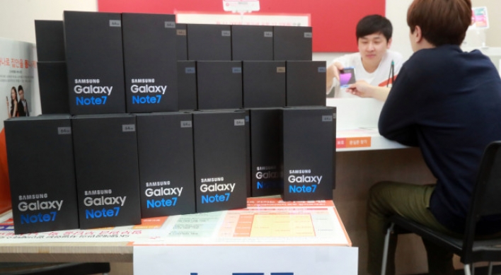 [Photo News] Samsung Galaxy Note 7 recall begins in Korea