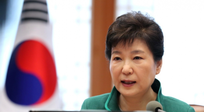 Park vows ‘new, strong’ sanctions against Pyongyang