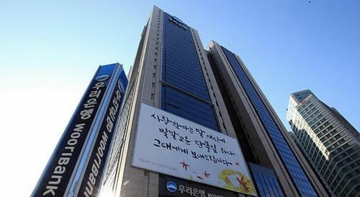 Woori Bank shares rise before Friday bidding round