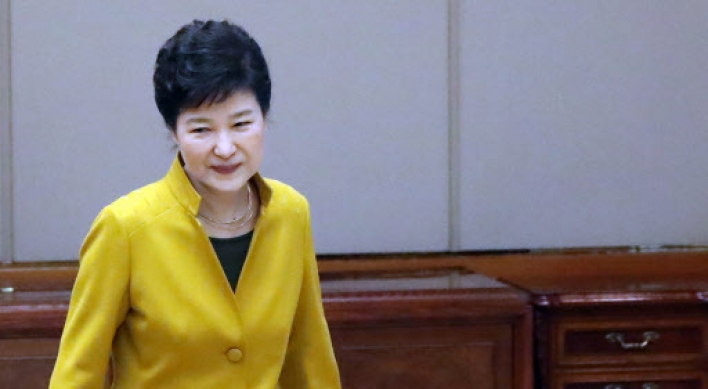 Park’s approval ratings in free fall amid scandal