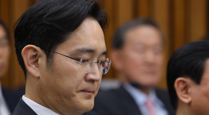Lee Jae-yong put at center in largest hearing on chaebol　