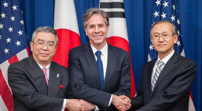 S. Korea, US, Japan agree to accelerate efforts to increase pressure on N. Korea