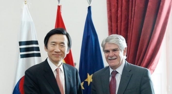 S. Korean, Spanish foreign ministers agree to work together to press NK