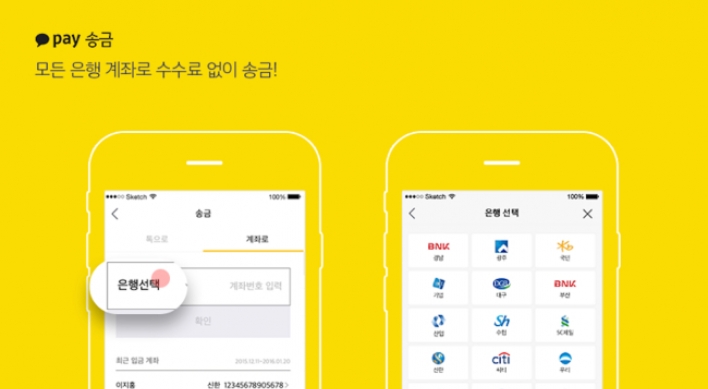 Kakao Pay further extends bank account transfer service