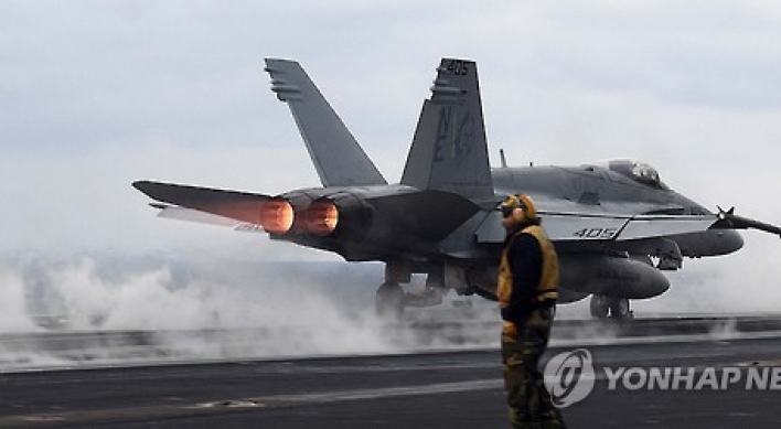 US carrier leads vigil in East Sea as tension grows over N. Korea
