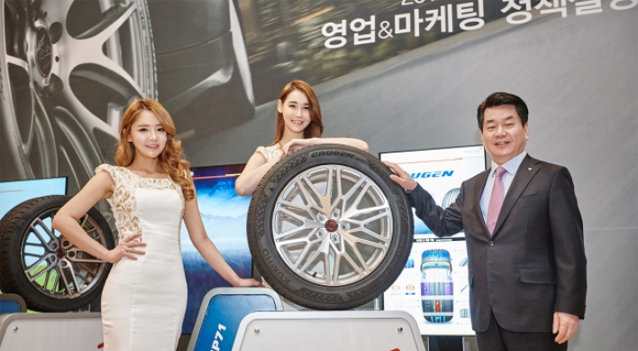 Kumho Tire unveils premium tires with enhanced performance