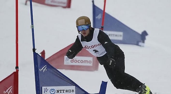 Korean snowboarder takes 5th place in parallel giant slalom at worlds