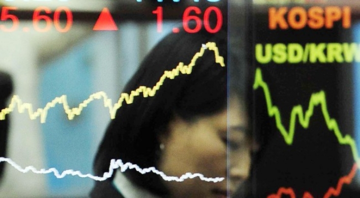 Korean shares retreat on Wall Street losses