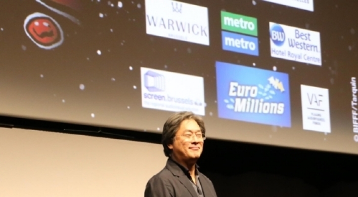 Park Chan-wook honored at Brussels film fest