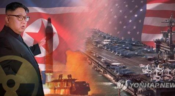 NK vows to take 'toughest' military actions as US sends aircraft carrier