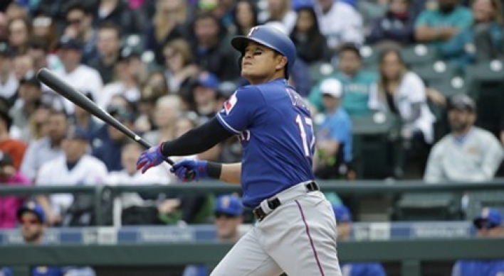 Rangers' Choo Shin-soo hits 1st home run of '17