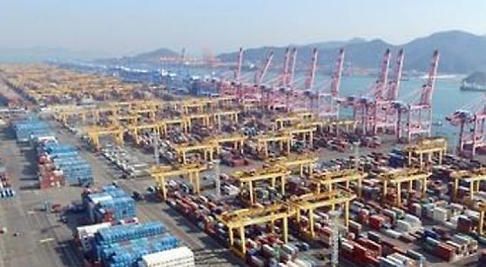 Korea's seaport cargo up 3.8% in Q1