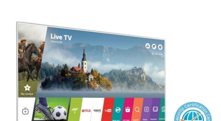 LG's webOS smart TV gets highest security level