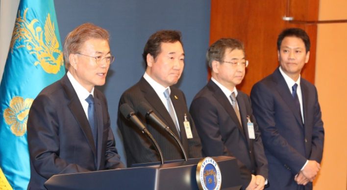 Moon Jae-in announces picks for prime minister, chief of staff
