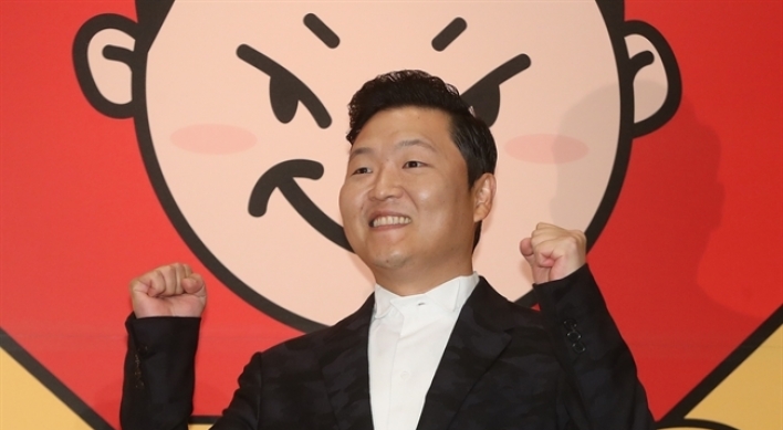 Psy nails it on music charts