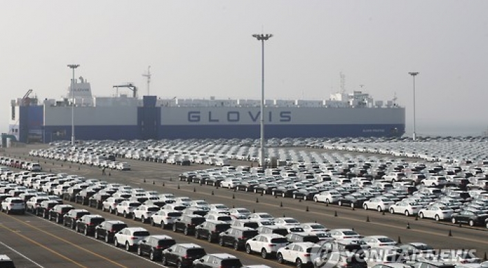 Korea's auto exports jump 11.6% in April