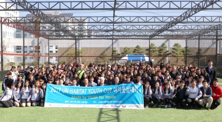 UN-Habitat co-hosts charity 5-a-side soccer