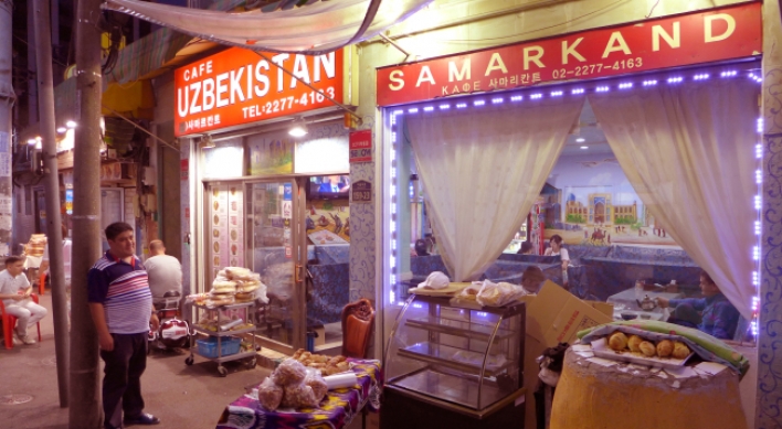 Relishing a piece of Central Asia in heart of Seoul