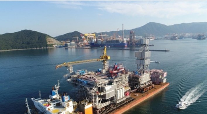 Daewoo Shipbuilding delivers $2.7b offshore facility