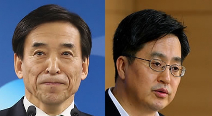 Korea's top fiscal and monetary policymakers vow coordination