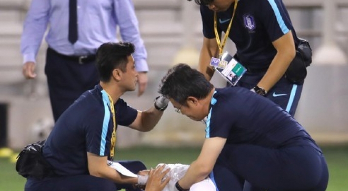 Tottenham's Son Heung-min fractures forearm in Korea's World Cup qualifier