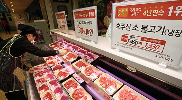 Foreign beef imports rise in Jan-May as consumers shun costly Korean beef: data
