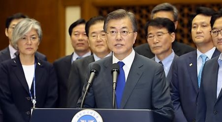 President Moon returns home after US trip