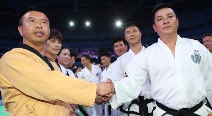 Demonstration performances put finishing touch to taekwondo worlds