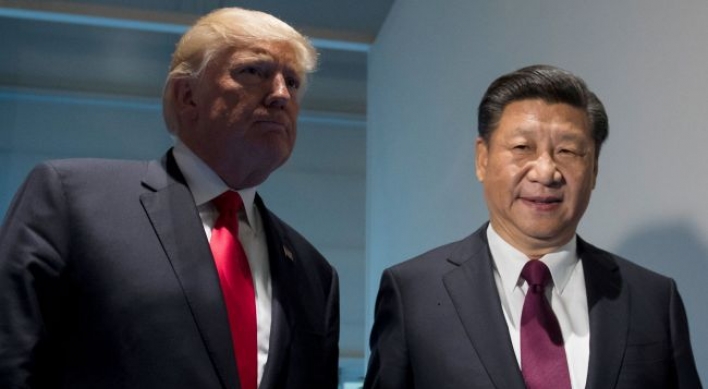 Trump talks heavier pressure on NK with China, Japan