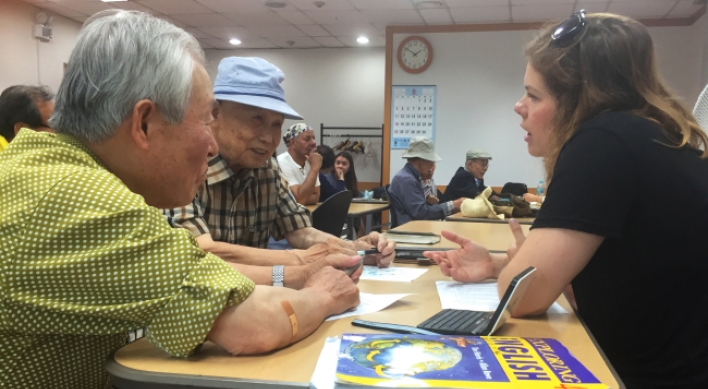 Age no barrier for English-loving seniors