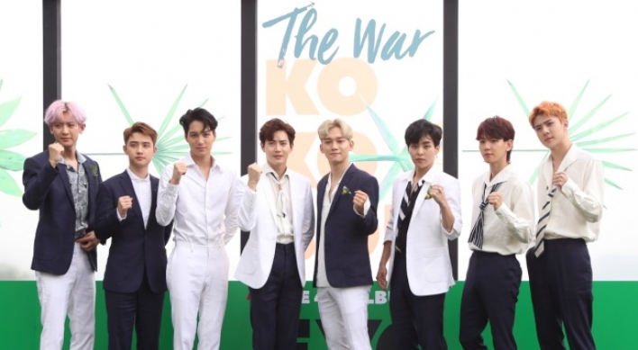 EXO aims to become quadruple million seller with ‘The War’