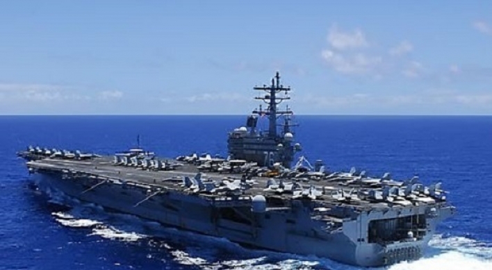 US cautious about dual-supercarrier operations near Korea