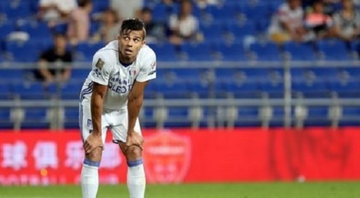 Korean pro football's leading scorer to be sidelined for 2 months with injury
