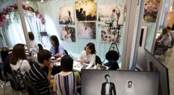 Average wedding in Korea costs W46m: survey